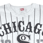 MLB (Long Gone) - Chicago White Sox Big Logo T-Shirt 1991 Large Vintage Retro Baseball