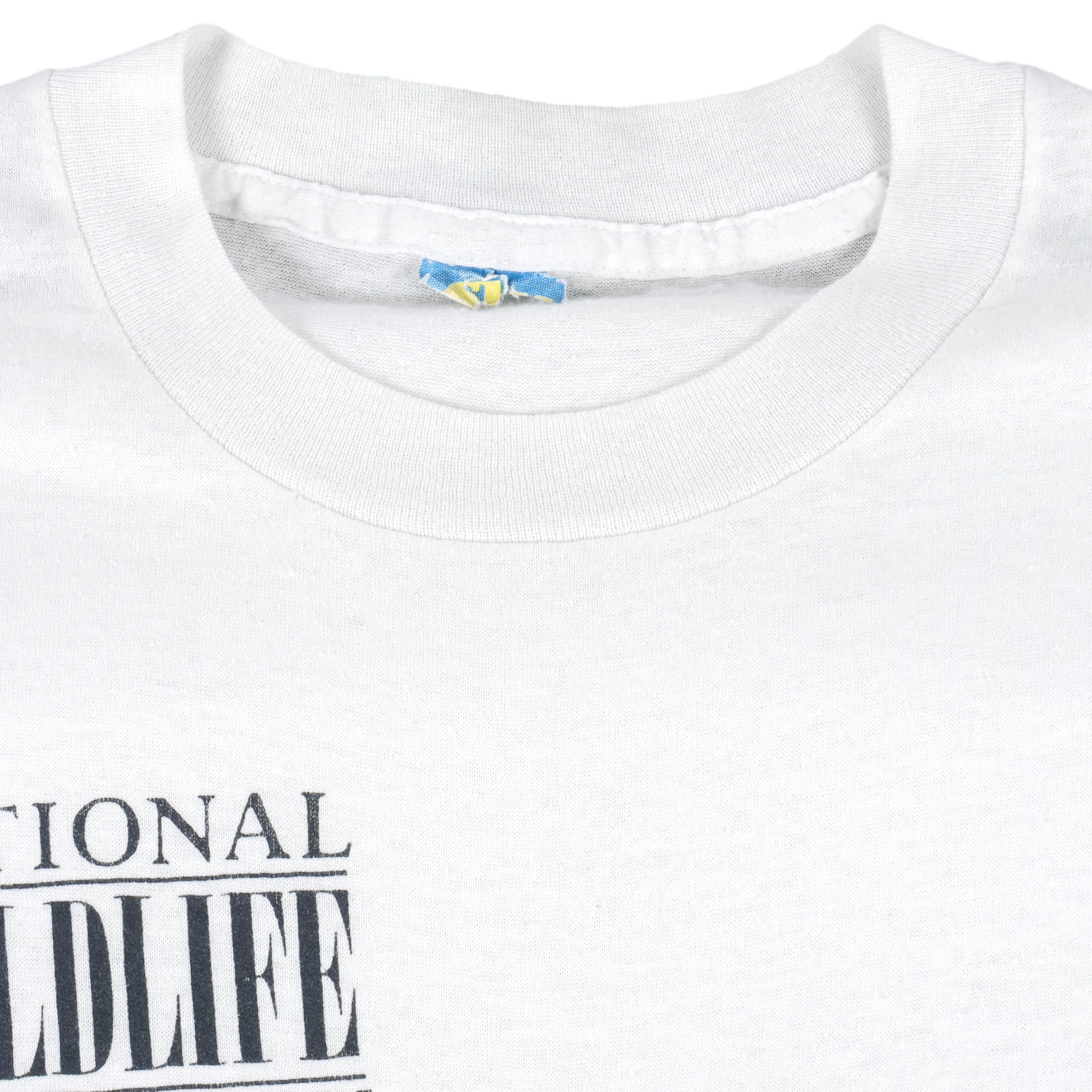 Vintage - National Wildlife Federation Single Stitch T-Shirt 1989 Large Vintage Retro