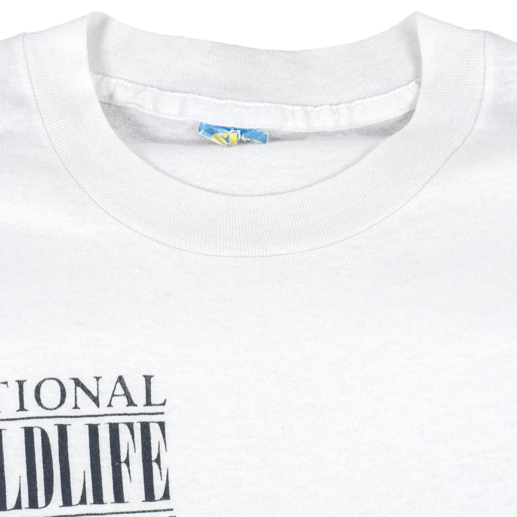 Vintage - National Wildlife Federation Single Stitch T-Shirt 1989 Large Vintage Retro