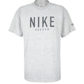 Nike - Grey Tag Nike Soccer T-Shirt 1990s Large Vintage Retro Football