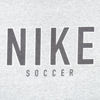 Nike - Grey Tag Nike Soccer T-Shirt 1990s Large Vintage Retro Football
