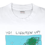 Vintage - Yo Lighten Up Single Stitch T-Shirt 1990 X-Large Vintage Retro