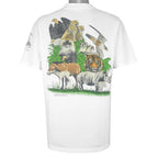 Vintage (Hanes) - Wildlife What Is Man Without The Beasts T-Shirt 1987 X-Large Vintage Retro