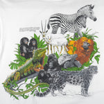 Vintage (Hanes) - Wildlife What Is Man Without The Beasts T-Shirt 1987 X-Large Vintage Retro