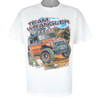 Vintage (Hanes) - Team Wrangler Single Stitch T-Shirt 1990s X-Large Vintage Retro