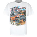 Vintage (Hanes) - Team Wrangler Single Stitch T-Shirt 2000s X-Large