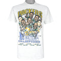 NFL - Green Bay Packers Caricature Single Stitch T-Shirt 1995 Large Vintage Retro Football