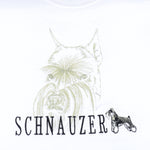 Vintage (Gildan) - Schauzer Dog Single Stitch T-Shirt 1990s Large Vintage Retro