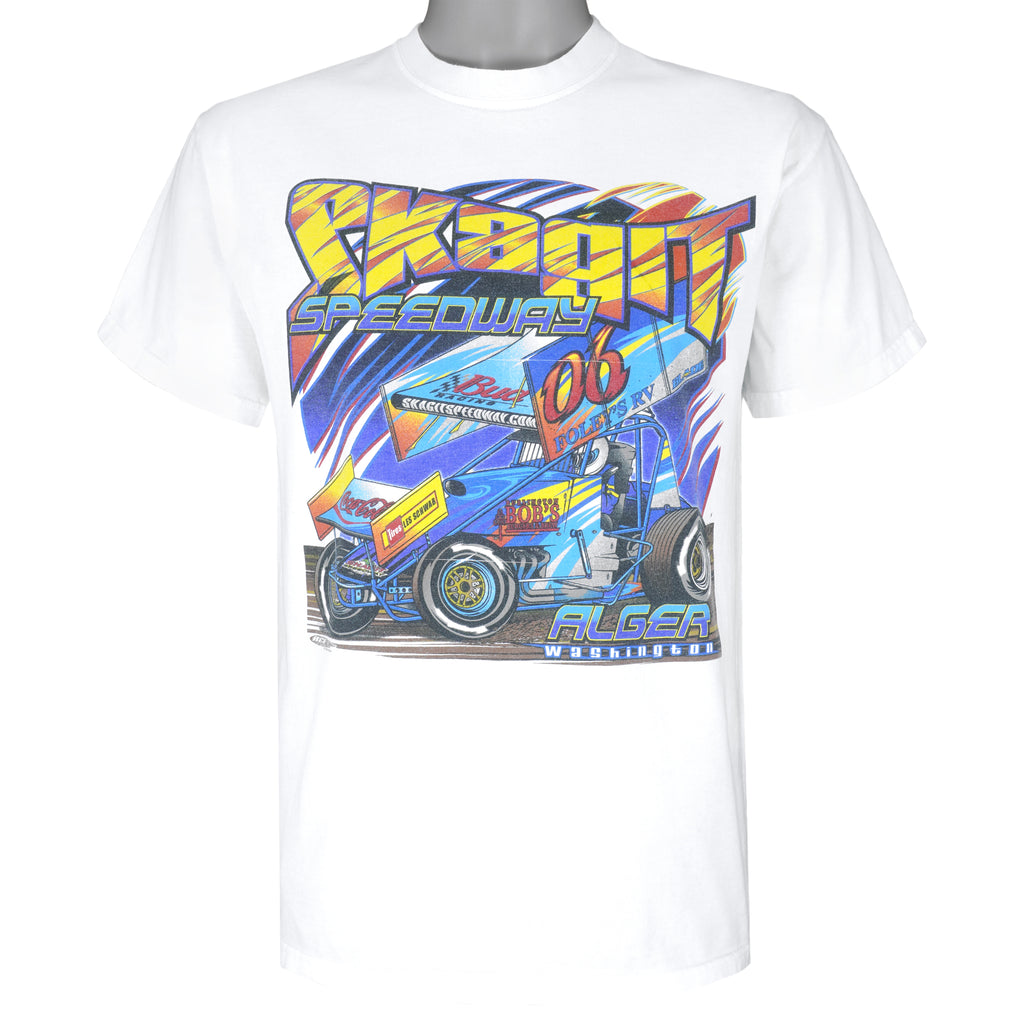 Vintage - Alger Washington Skagit Speedway T-Shirt 2006 Medium Vintage Retro