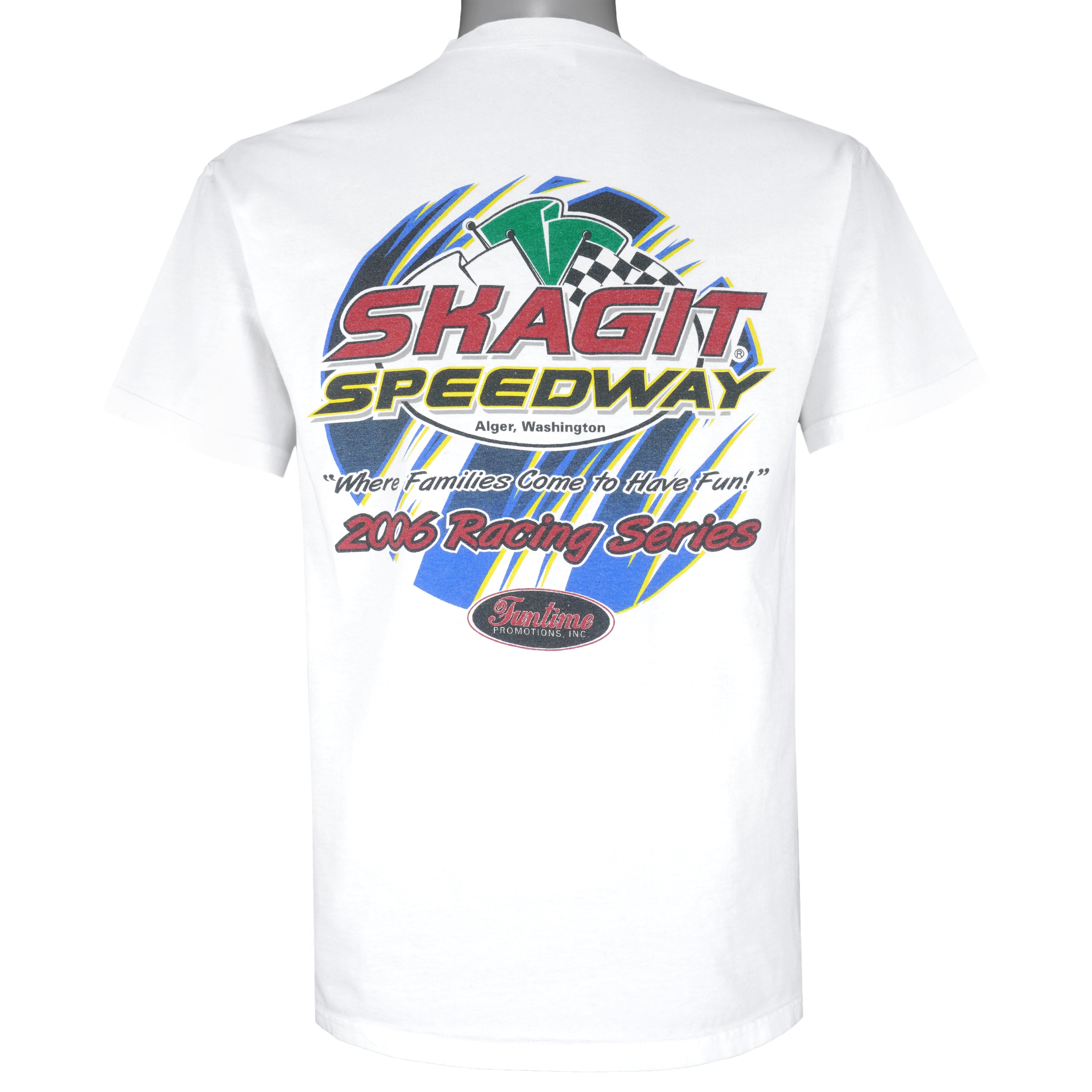 Vintage - Alger Washington Skagit Speedway T-Shirt 2006 Medium Vintage Retro