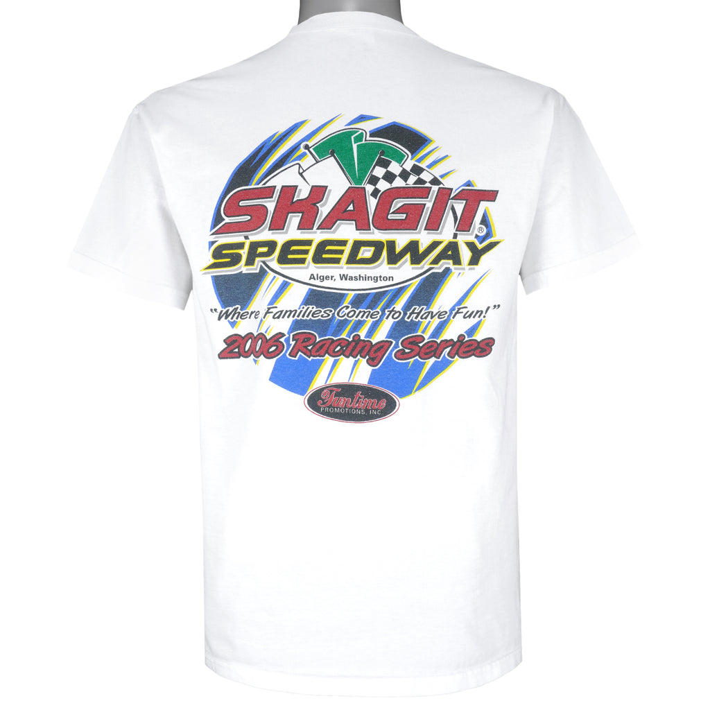Vintage - Alger Washington Skagit Speedway T-Shirt 2006 Medium Vintage Retro