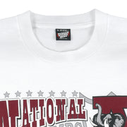 NCAA - Alabama Crimson Tide National Champs Single Stitch T-Shirt 1992 X-Large Vintage Retro College