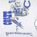 NFL (Salem) - Indianapolis Colts, Aerial Assault Spell-Out T-Shirt 1991 XX-Large Vintage Retro Football
