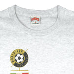 Vintage (Nutmeg) - Italia World Cup USA Soccer Single Stitch T-Shirt 1994 Medium