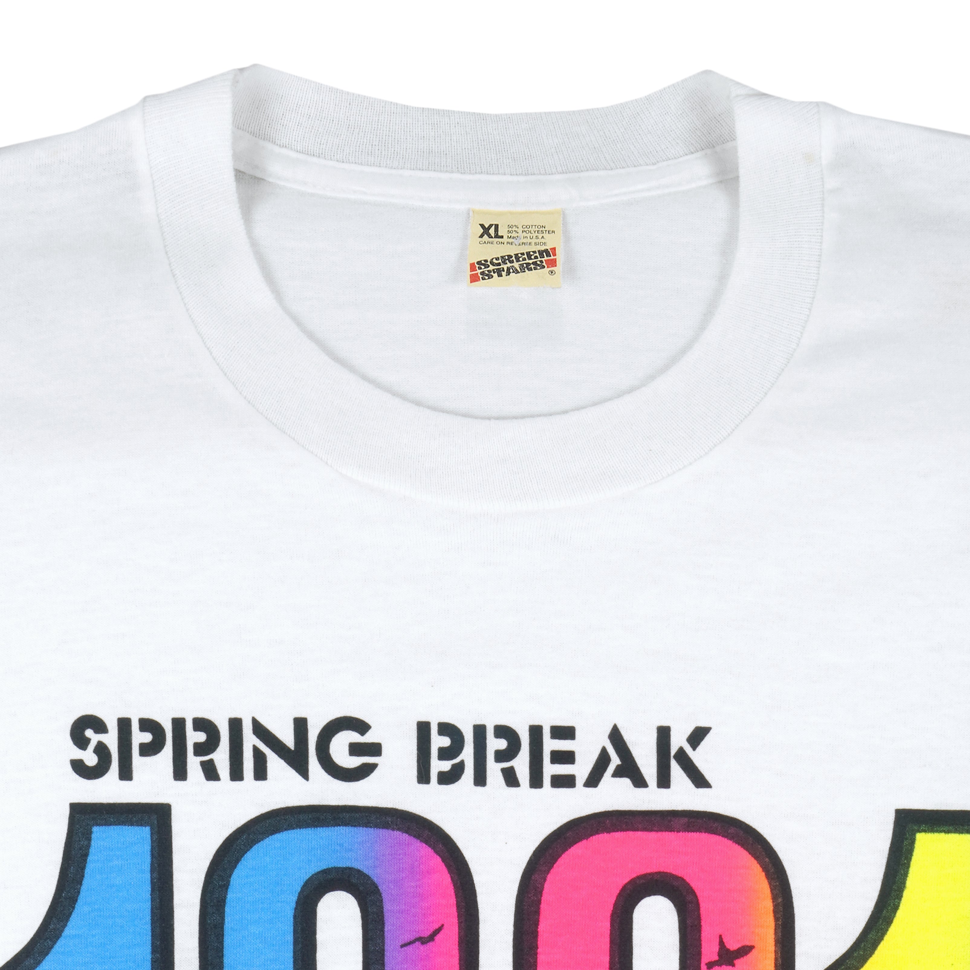 Vintage - Florida Spring Break Single Stitch T-Shirt 1991 X-Large Vintage Retro