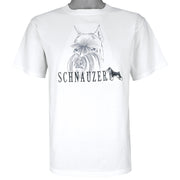 Vintage (Anvil) - Schnauzer Dog Single Stitch T-Shirt 1990s Medium Vintage Retro