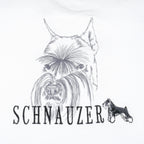 Vintage (Anvil) - Schnauzer Dog Single Stitch T-Shirt 1990s Medium Vintage Retro