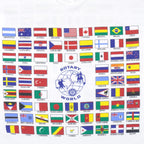 Vintage - Rotary World Flags Single Stitch T-Shirt 1990s XX-Large Vintage Retro