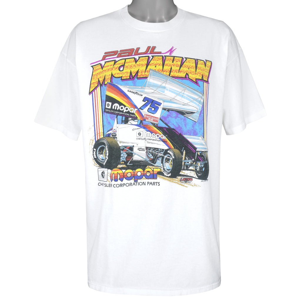 Vintage - Paul McMahan 75 Sprint Racing Mopar T-Shirt 1997 XX-Large Vintage Retro