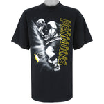 NHL (M&O) - Pittsburgh Penguins Big Logo T-Shirt 1990s X-Large