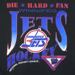 NHL (CGW) - Winnipeg Jets Die Hard Fan T-Shirt 1990s X-Large