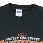 NHL - Philadelphia Flyers Big Logo Single Stitch T-Shirt 1997 XX-Large Vintage Retro Hockey