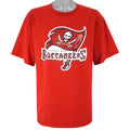NFL - Tampa Bay Buccaneers Big Logo T-Shirt 1990s X-Large Vintage Retro Football