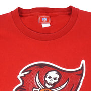 NFL - Tampa Bay Buccaneers Big Logo T-Shirt 1990s X-Large Vintage Retro Football