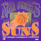 NBA (Trench) - Phoenix Suns, Champions Spell-Out T-Shirt 1993 X-Large Vintage Retro Basketball