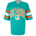 NFL (Logo 7) - Miami Dolphins Football Jersey 1990s X-Large Vintage Retro Football