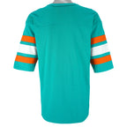 NFL (Logo 7) - Miami Dolphins Football Jersey 1990s X-Large Vintage Retro Football