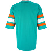 NFL (Logo 7) - Miami Dolphins Football Jersey 1990s X-Large Vintage Retro Football