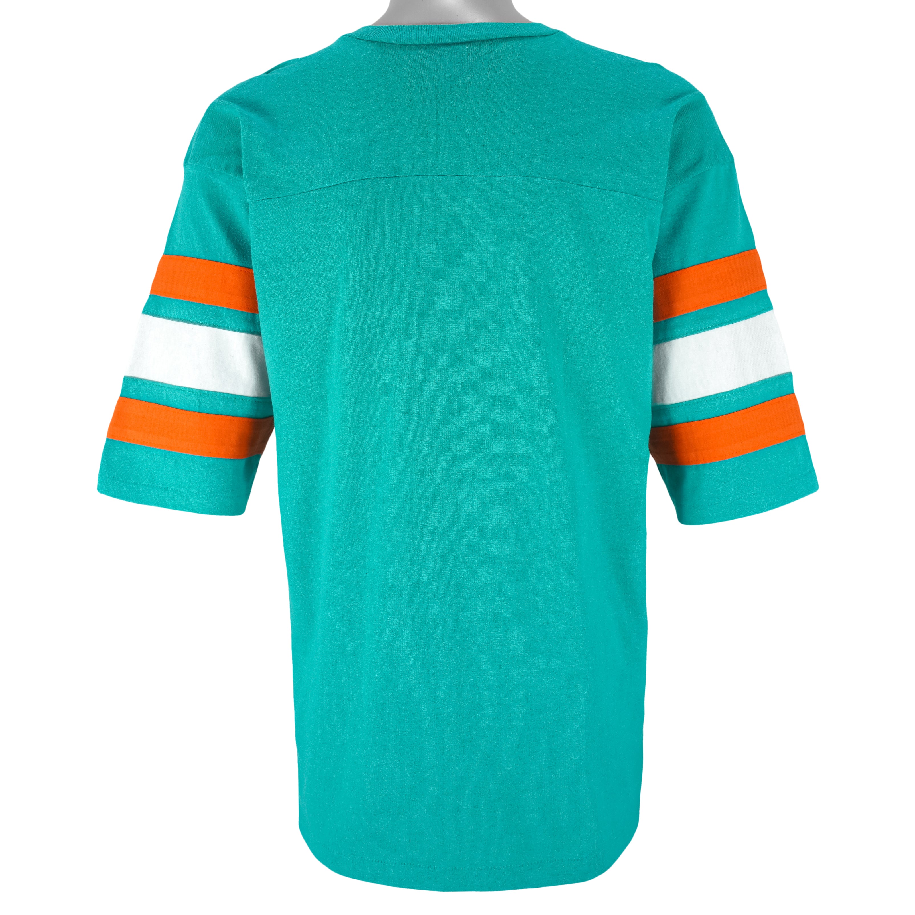 NFL (Logo 7) - Miami Dolphins Football Jersey 1990s X-Large Vintage Retro Football