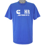 Vintage - Cummins Human Resources And Proud Of It T-Shirt 1990s Large