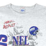 NFL (Salem) - New York Giants Single Stitch T-Shirt 1991 X-Large Vintage Retro Football