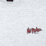 Vintage (No Fear) - White No Fear Gear Baseball T-Shirt 1990s Large Vintage Retro
