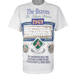 MLB (Glory Days) - Atlanta Braves, 1st N.L West Title T-Shirt 1994 Medium