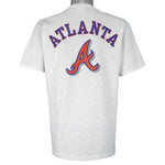 MLB (Glory Days) - Atlanta Braves, 1st N.L West Title T-Shirt 1994 Medium Vintage Retro Baseball 