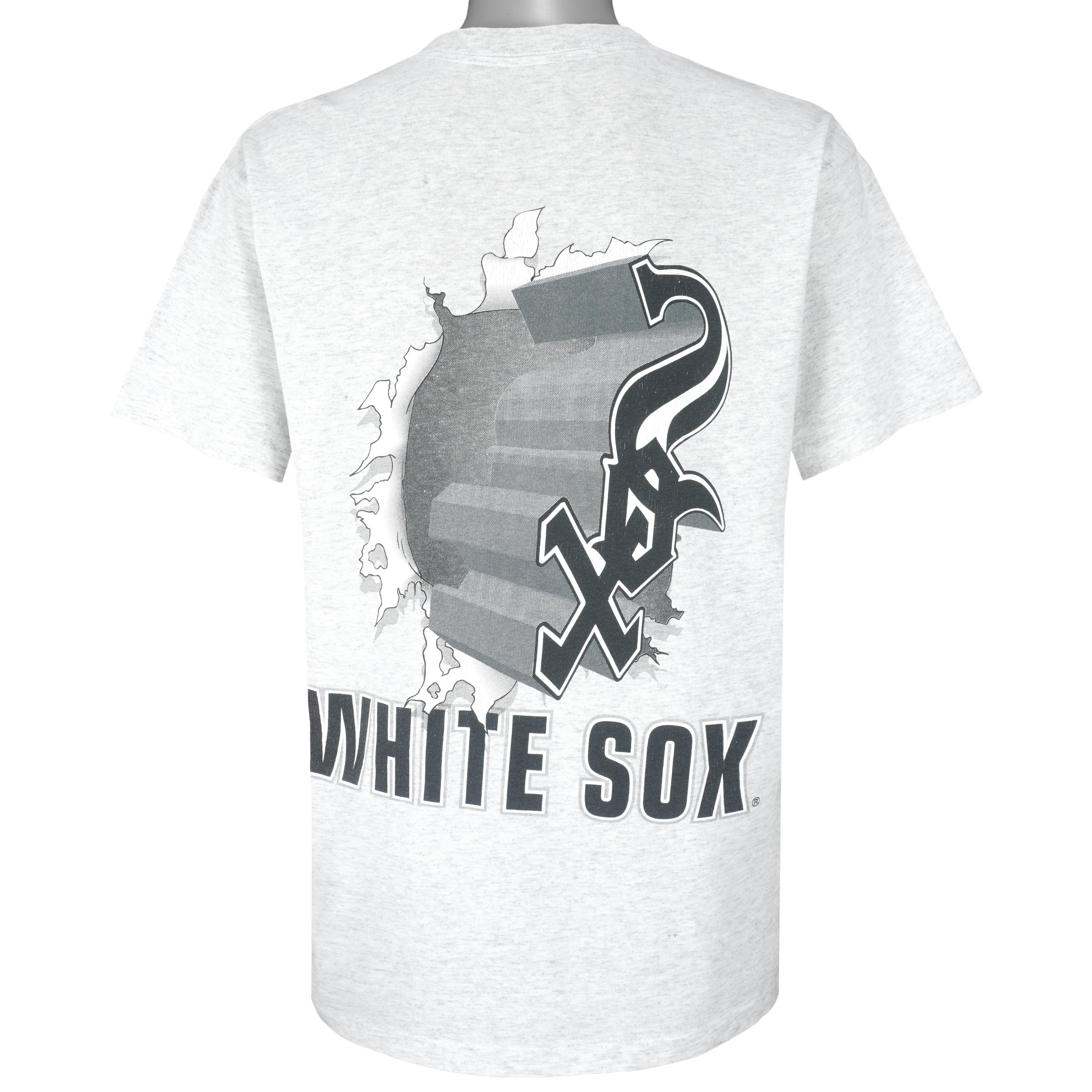 MLB (Nutmeg) - Chicago White Sox Breakout T-Shirt 1990s Large Vintage Retro Baseball