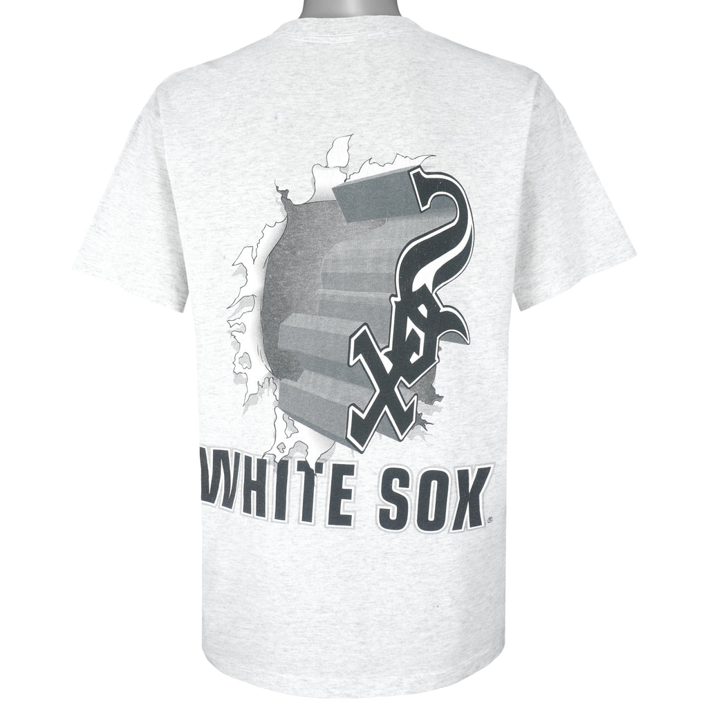 MLB (Nutmeg) - Chicago White Sox Breakout T-Shirt 1990s Large Vintage Retro Baseball