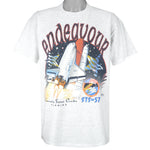 Vintage (Oneita) - NASA Endeavour STS 57 Kennedy Space Center T-Shirt 1993 X-Large