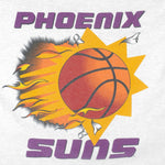 NBA (Nutmeg) - Grey Phoenix Suns T-Shirt 1990s Large Vintage Retro Basketball