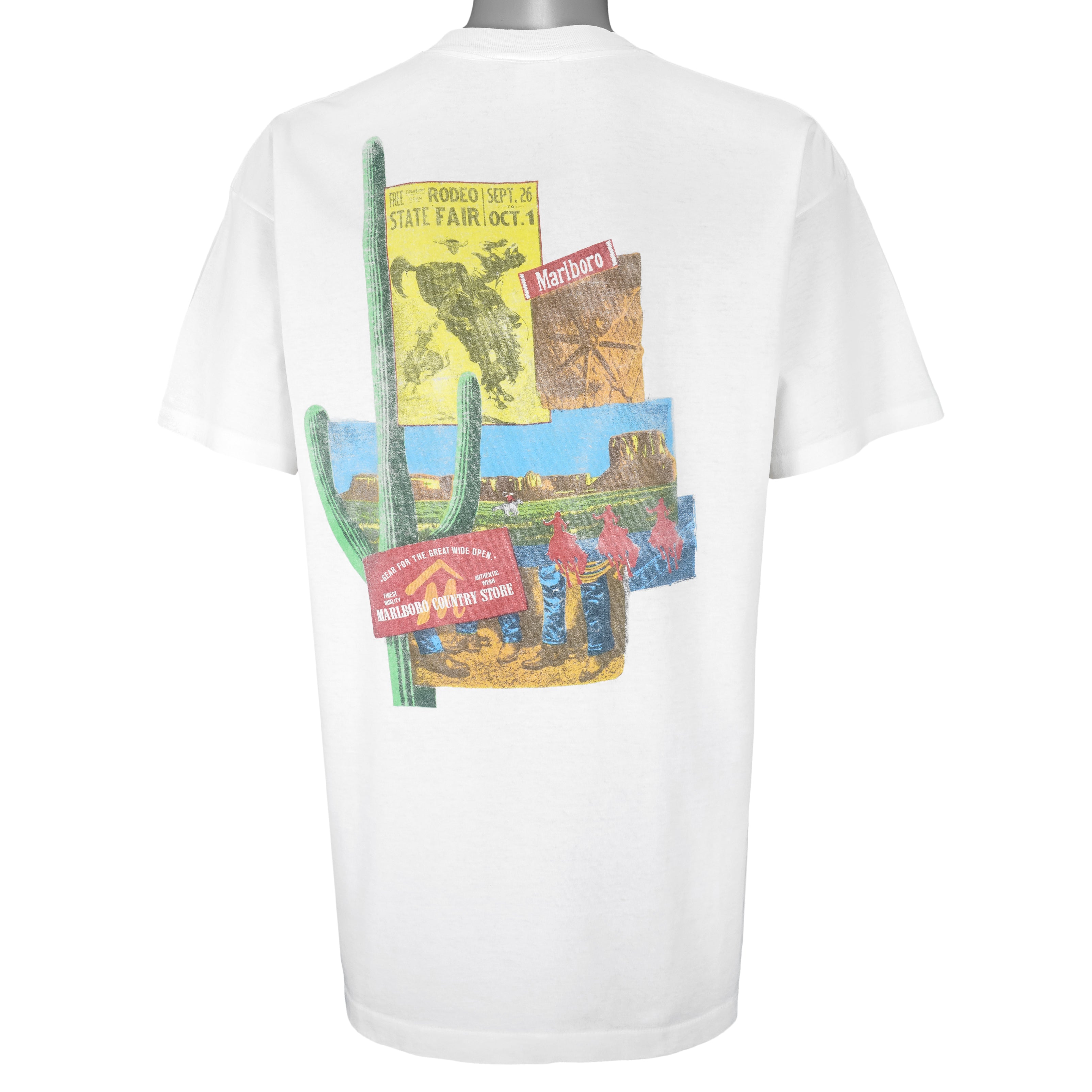 Vintage (Marlboro) - Country Store Single Stitch T-Shirt 1990s X-Large Vintage Retro