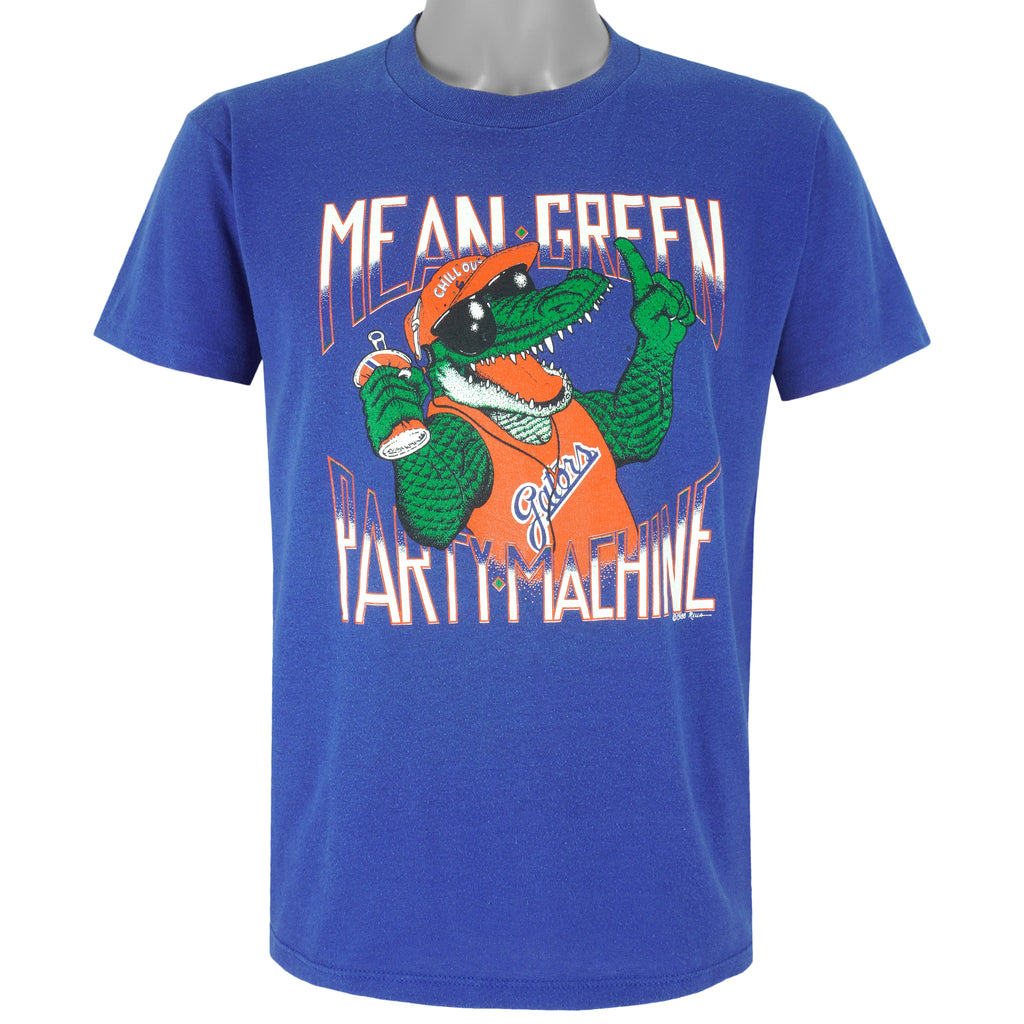 NCAA (Sport Wear) - Florida Gators Party Machine Single Stitch T-Shirt 1988 Large Vintage Retro College