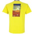 Nike - Yellow Football T-Shirt 1990s Medium Vintage Retro Football