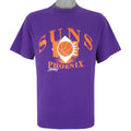 NBA (Trench) - Phoenix Suns Signatures T-Shirt 1990s Large Vintage Retro Basketball