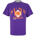 NBA (Trench) - Phoenix Suns Signatures T-Shirt 1990s Large