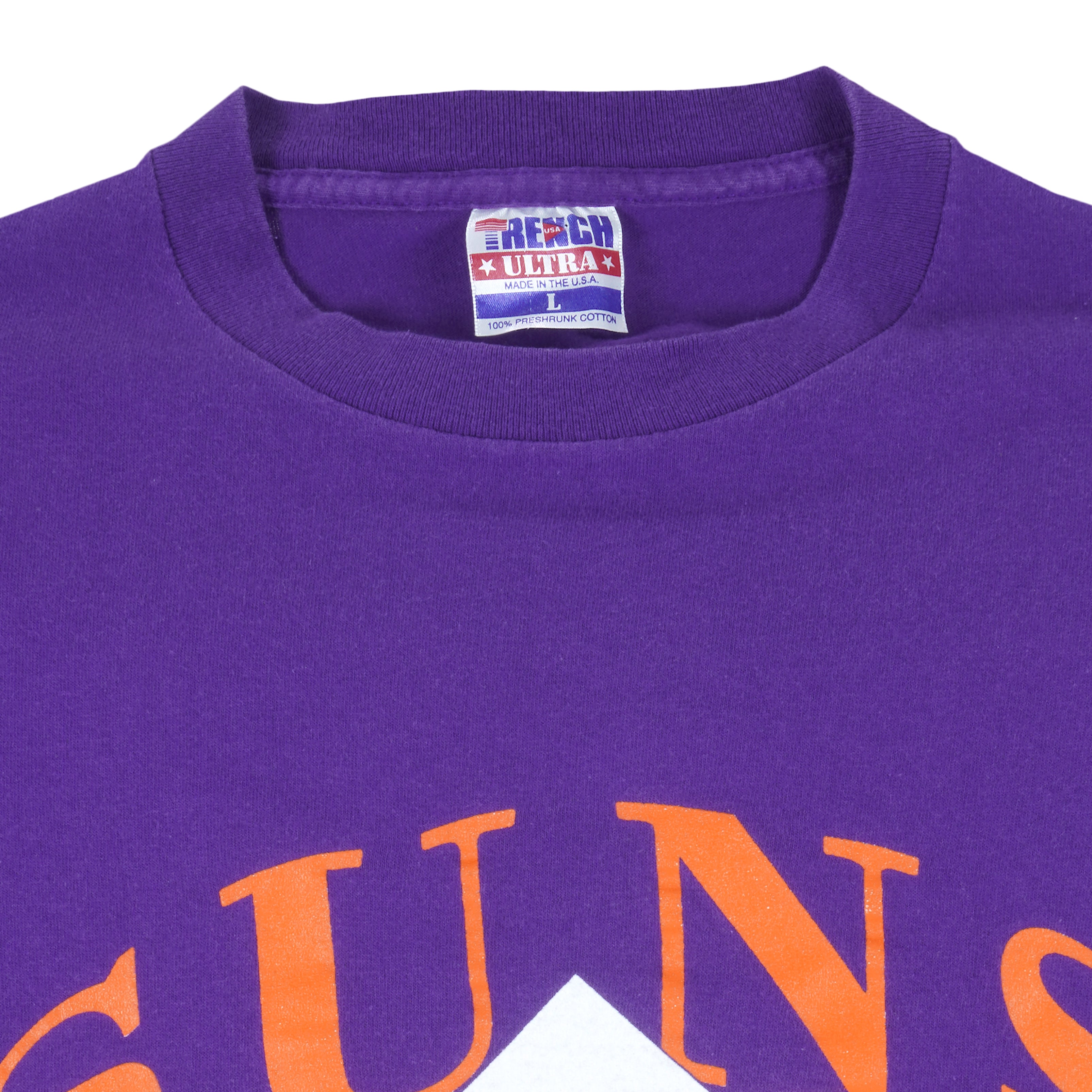 NBA (Trench) - Phoenix Suns Signatures T-Shirt 1990s Large Vintage Retro Basketball