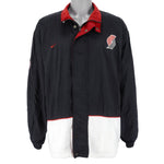 Nike - Portland Blazers Embroidered Zip Up Jacket 1990s X-Large