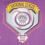MLB (Salem) - Colorado Rockies National League T-Shirt 1992 Large Vintage Retro Baseball